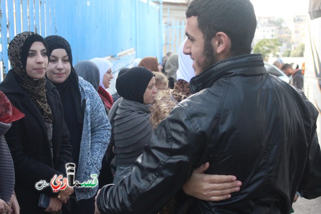  كفرقاسم : فوج الطائرة والثاني من عمرات الشتاء يغادر البلدة الى الديار الحجازية عبر مطار بن جوريون مع الاداري زهير العمشه  ابو الصراط  